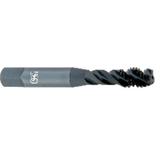 ‎6-32 Dia. - H5-3 FL - HSSE - Bright - Modified Bottoming - Spiral Flute Tap - Eagle Tool & Supply