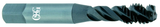 10-32 Dia. - H5 - 3 FL - HSSE - TiCN - Modified Bottoming - Spiral Flute Tap - Eagle Tool & Supply