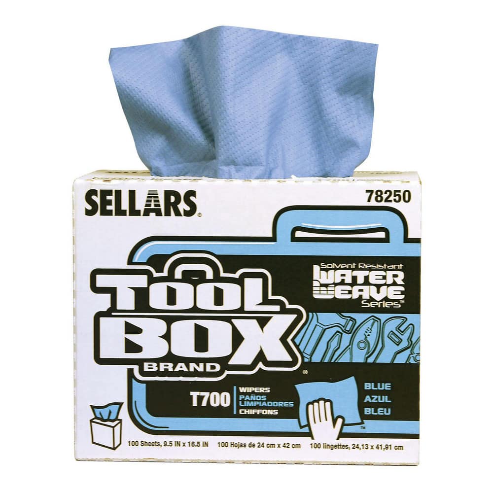 Shop Towel/Industrial Wipes: Pop-Up, Blue