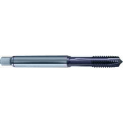 M3 × 0.5 3FL 6H PM Cobalt Spiral Pointed Plug Tap-TiAlN FORM-B DIN 371 - Eagle Tool & Supply