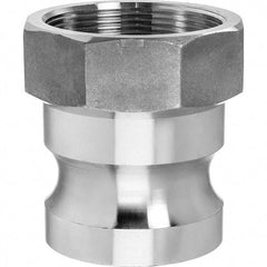 Value Collection - Suction & Discharge Hose Couplings Type: Cam & Groove Coupling Descriptor: Male Adapter Female NPT Thread - Eagle Tool & Supply