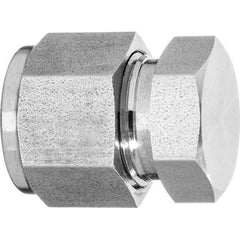 Value Collection - Metal Compression Tube Fittings Type: Cap End Connections: None - Eagle Tool & Supply