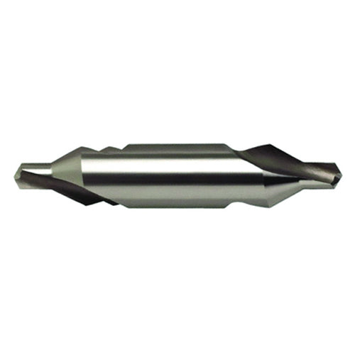 #4 × 57 mm OAL 60 Degree HSS Center Drill Form A Bright - Eagle Tool & Supply