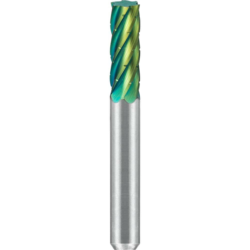 SGS Pro - SA-1, 1/4" Cut Diam, 1/4" Shank Length, NG6, Tungsten Carbide Cylinder Burr - Exact Industrial Supply