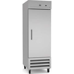 Kelvinator - Refrigerators; Capacity: 25 Cu Ft ; Color: Stainless Steel ; Style: Upright ; Width (Inch): 27 ; Depth (Inch): 33 ; Height (Inch): 82-1/2 - Exact Industrial Supply