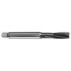 M6x0.75 6H 3-Flute PM Cobalt Semi-Bottoming 10 degree Spiral Flute Tap-TiAlN - Eagle Tool & Supply