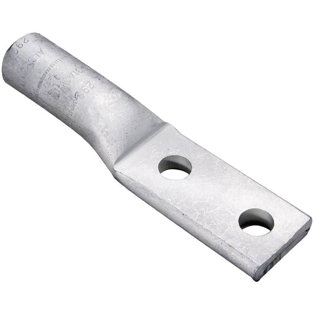 Burndy - Ring Terminals; Terminal Type: Rectangle ; Insulation Type: NonInsulated ; Connection Type: Compression ; Compatible Wire Size (AWG): 3/0 ; Stud Size (Inch): 1/2 ; Color: Ruby