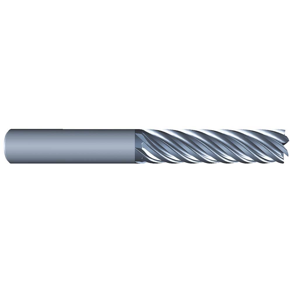 Eliminator - Square End Mills; Mill Diameter (Inch): 3/4 ; Mill Diameter (Decimal Inch): 0.7500 ; Number of Flutes: 7 ; Length of Cut (Inch): 2-1/4 ; Material: Solid Carbide ; Finish/Coating: AlCrN - Exact Industrial Supply