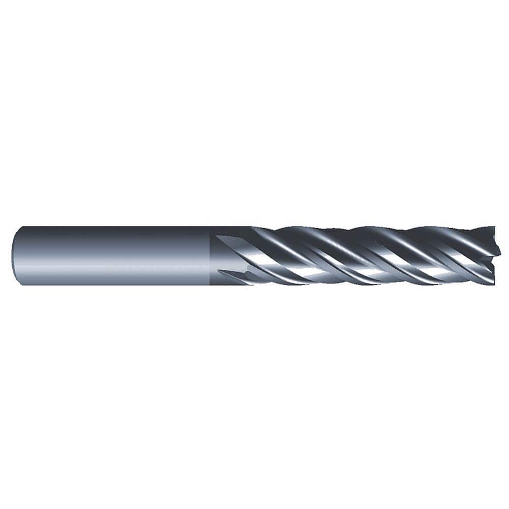 Eliminator - Corner Radius & Corner Chamfer End Mills; Mill Diameter (Inch): 3/16 ; Mill Diameter (Decimal Inch): 0.1875 ; End Type: Corner Radius ; Corner Radius (Decimal Inch): 0.0150 ; Number of Flutes: 4 ; Material: Solid Carbide - Exact Industrial Supply