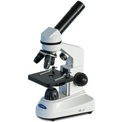 Microscopes; Microscope Type: Monocular; Eyepiece Type: Monocular; Arm Type: Fixed; Focus Type: Adjustable; Image Direction: Upright; Eyepiece Magnification: 10x; Objective Lens Magnification: 4x; 10x; 40x
