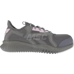 Work Boot: Mesh, Composite Toe Gray, Wide Width, Non-Slip Sole