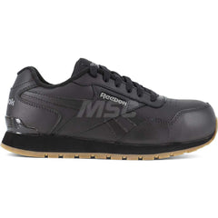 Work Boot: Leather, Composite Toe Black, Wide Width
