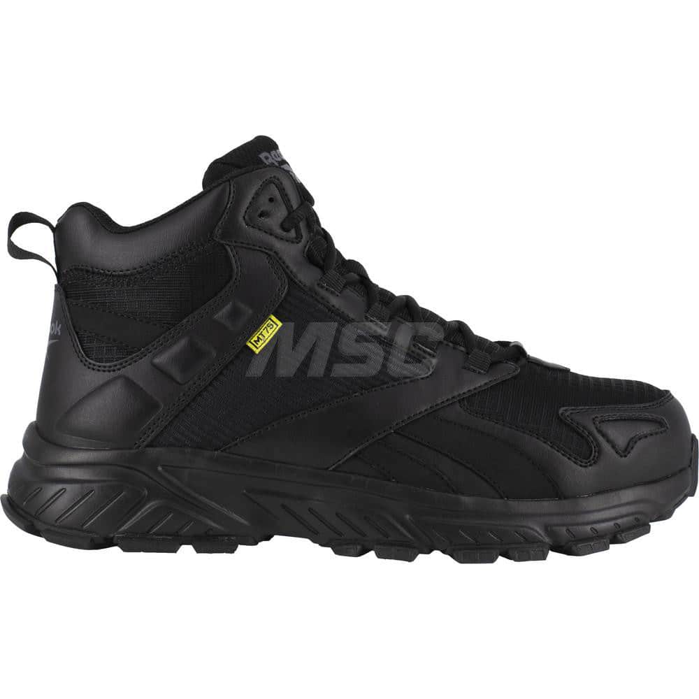 Work Boot: Size 11, Polyurethane, Composite Toe Black, Medium Width