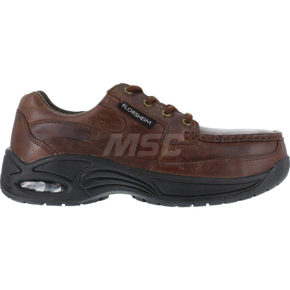 Work Boot: Leather, Composite Toe Yellow, Extra Wide Width, Non-Slip Sole