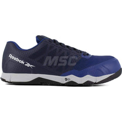 Work Boot: Size 15, Mesh, Composite Toe Blue, Medium Width