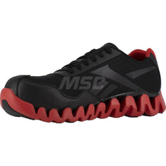 Work Boot: Size 7.5, Mesh, Composite Toe Gray, Wide Width, Non-Slip Sole