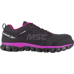 Work Boot: 8″ High, Leather, Composite Toe Black, Extra Wide Width, Non-Slip Sole