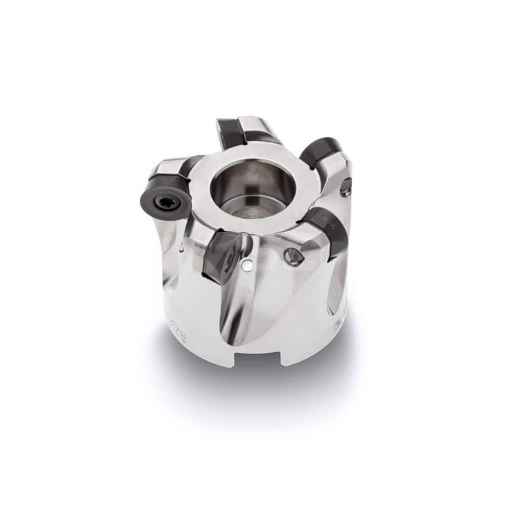 Indexable Copy Face Mills; Maximum Depth Of Cut: 5.00 mm; Compatible Insert Size Code: ROHT10T3..; Arbor Hole Diameter (mm): 22.00; Maximum Ramping Angle: 2.5; Overall Height (mm): 40.00 mm; Series: R220.24; Number of Cutter Inserts: 6; Cutter Style: R220