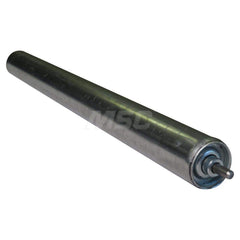 Roller Skids; Roller Material: Galvanized Steel; Load Capacity: 56; Color: Chrome; Finish: Natural; Compatible Surface Type: Smooth; Roller Length: 16.0000 in; Roller Width: 1.3750; Roller Height: 1.375 in; Roller Diameter: 1.3750; Overall Height: 1.375 i