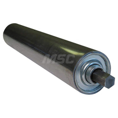 Roller Skids; Roller Material: Steel; Load Capacity: 850; Color: Chrome; Finish: Natural; Compatible Surface Type: Smooth; Roller Length: 23.0000 in; Roller Width: 2.6250; Roller Height: 2.625 in; Roller Diameter: 2.6250; Overall Height: 2.625 in; Overall