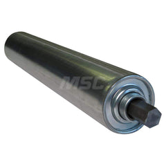 Roller Skids; Roller Material: Galvanized Steel; Load Capacity: 850; Color: Chrome; Finish: Natural; Compatible Surface Type: Smooth; Roller Length: 29.0000 in; Roller Width: 2.5000; Roller Height: 2.5 in; Roller Diameter: 2.5000; Overall Height: 2.5 in;