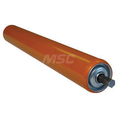 Roller Skids; Roller Material: Galvanized Steel; Load Capacity: 270; Color: Orange; Finish: Natural; Compatible Surface Type: Smooth; Roller Length: 24.0000 in; Roller Width: 1.9000; Roller Height: 1.9000 in; Roller Diameter: 1.9000; Overall Height: 1.900