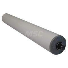 Roller Skids; Roller Material: Steel; Load Capacity: 40; Color: White; Finish: Natural; Compatible Surface Type: Smooth; Roller Length: 24.0000 in; Roller Width: 1.9000; Roller Height: 1.9000 in; Roller Diameter: 1.9000; Overall Height: 1.9000 in; Overall