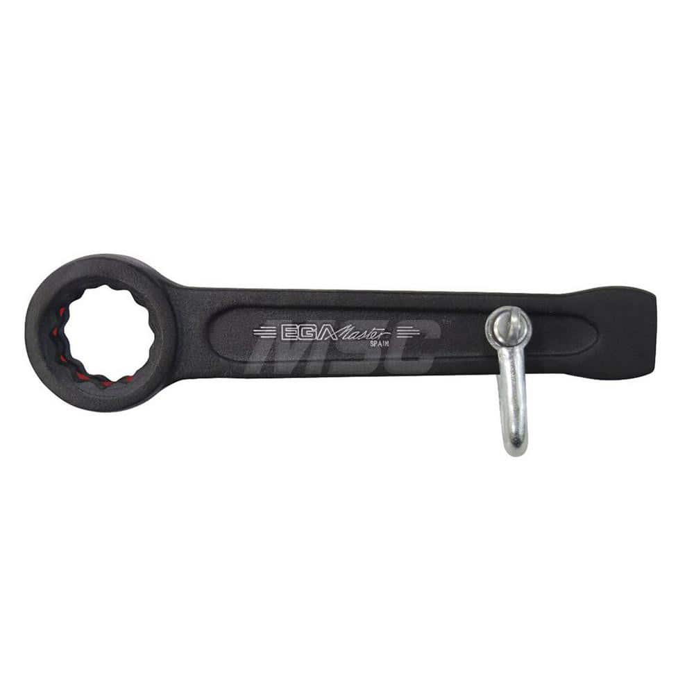 Box End Striking Wrench: 1-5/16″, 12 Point, Single End 210 mm OAL, Steel, Black Finish