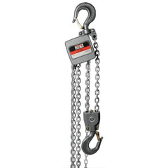 Manual Hoists-Chain, Rope & Strap; Hoist Type: Hand Chain Hoist with Overload Protection; Lift Mechanism: Chain; Work Load Limit: 3 Ton; Pull Capacity: 6700 lb; Maximum Lift Distance: 15 ft; Minimum Headroom: 18.5 in