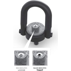 Center Pull; Hoist Ring Type: Center Pull Hoist Ring; Thread Size: M12 x 1.75; Material: Alloy Steel; Torque: 37.000; Finish: Black Oxide; Standards: Mil-STD-209K; ASME B30.26