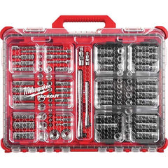 Milwaukee Tool - Socket Sets Measurement Type: Metric/Inch Drive Size: 1/4, 3/8 - Eagle Tool & Supply