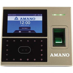 Amano - Time Clocks & Time Recorders Punch Style: Biometric Power Source: 100 to 240 V @ 50 to 60 Hz - Eagle Tool & Supply