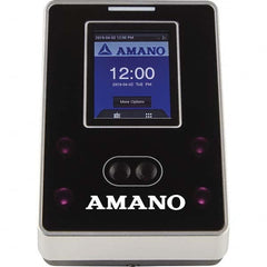 Amano - Time Clocks & Time Recorders Punch Style: Biometric Power Source: 100 to 240 V @ 50 to 60 Hz - Eagle Tool & Supply