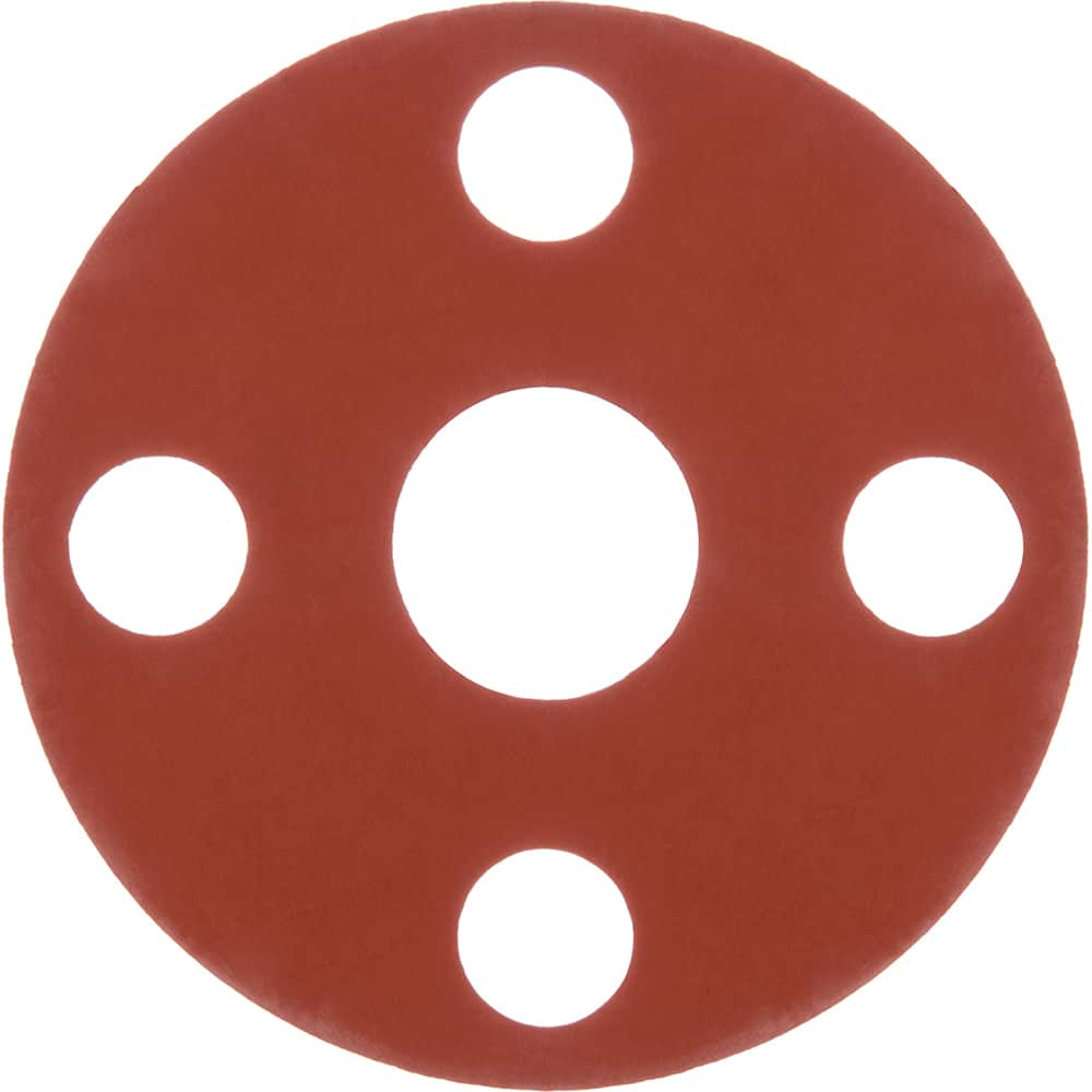 Flange Gasketing; Nominal Pipe Size: 3; Inside Diameter (Inch): 3-1/2; Thickness: 1/16; Outside Diameter (Inch): 7-1/2; Material: SBR Rubber; Color: Red; PSC Code: 5330; Overall Length (Inch): 7-1/2; Material: SBR Rubber