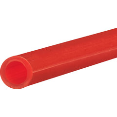 Nylon Tube: 11/64″ ID, 1/4″ OD, 10' Long 500 Max psi, Red