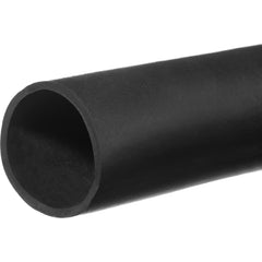 Buna-N Tube: 3/8″ ID, 1/2″ OD, Standard Roll 50' 25 Max psi, Black