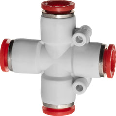 Push-To-Connect Tube Fitting: Union, 3/8″ OD Polybutylene, 350 psi