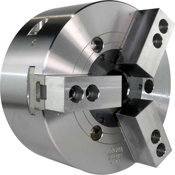 Kitagawa - Power Lathe Chucks Chuck Diameter (Decimal Inch): 12.0000 Number of Jaws: 3 - Eagle Tool & Supply