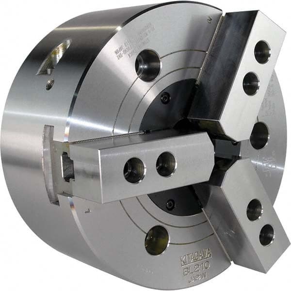 Kitagawa - Power Lathe Chucks Chuck Diameter (Decimal Inch): 10.0000 Number of Jaws: 3 - Eagle Tool & Supply