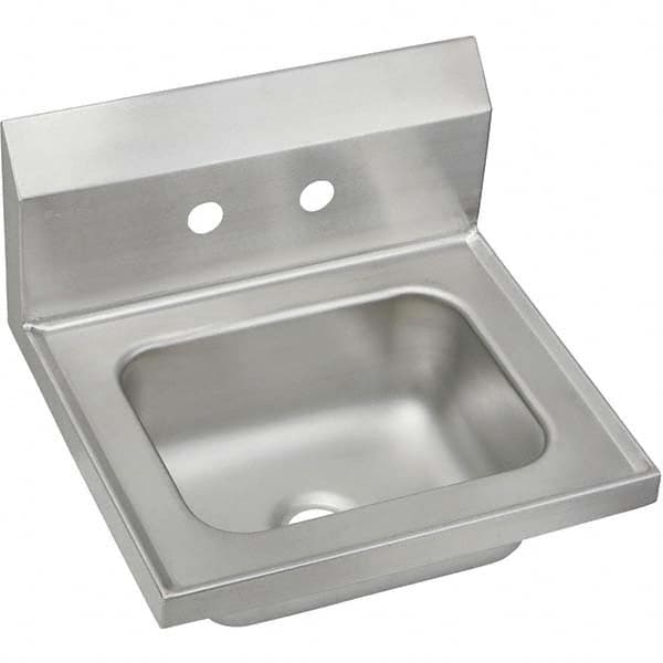 ELKAY - Stainless Steel Sinks Type: Hand Sink Outside Length: 16-3/4 (Inch) - Eagle Tool & Supply