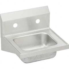 ELKAY - Stainless Steel Sinks Type: Hand Sink Outside Length: 16-3/4 (Inch) - Eagle Tool & Supply