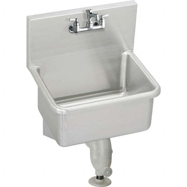 ELKAY - Stainless Steel Sinks Type: Utility Sink Outside Length: 25 (Inch) - Eagle Tool & Supply