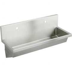 ELKAY - Stainless Steel Sinks Type: Multiple Wash-Station Outside Length: 48 (Inch) - Eagle Tool & Supply