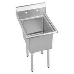 ELKAY - Stainless Steel Sinks Type: Scullery Sink Outside Length: 23 (Inch) - Eagle Tool & Supply