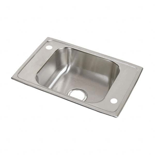 ELKAY - Stainless Steel Sinks Type: Drop In Sink Outside Length: 25 (Inch) - Eagle Tool & Supply