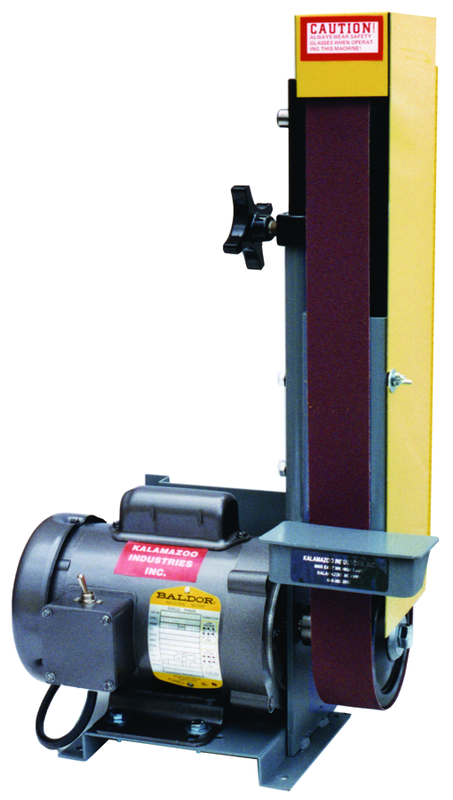 Belt Sander-with Motor - #2FSM; 2 x 48'' Belt; 1/2HP; 1PH Motor - Eagle Tool & Supply