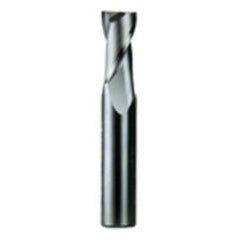 1/2 Dia. x 3 Overall Length 2-Flute Square End Solid Carbide SE End Mill-Round Shank-Center Cut-AlTiN - Eagle Tool & Supply