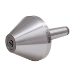 Bull Nose & Pipe Live Center MT3 Head Diameter 3.98in T.I.R. .0003 - Eagle Tool & Supply