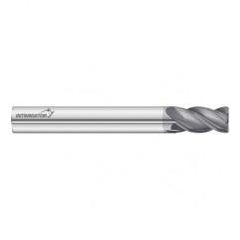 6mm Dia. x 50mm Overall Length 4-Flute 1mm C/R Solid Carbide SE End Mill-Round Shank-Center Cut-FC18 - Eagle Tool & Supply
