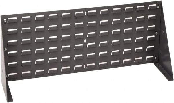 Quantum Storage - 125 Lb Capacity, 8" Deep x 36" Wide x 12" High, Steel Bench Rack - 1 Side - Eagle Tool & Supply